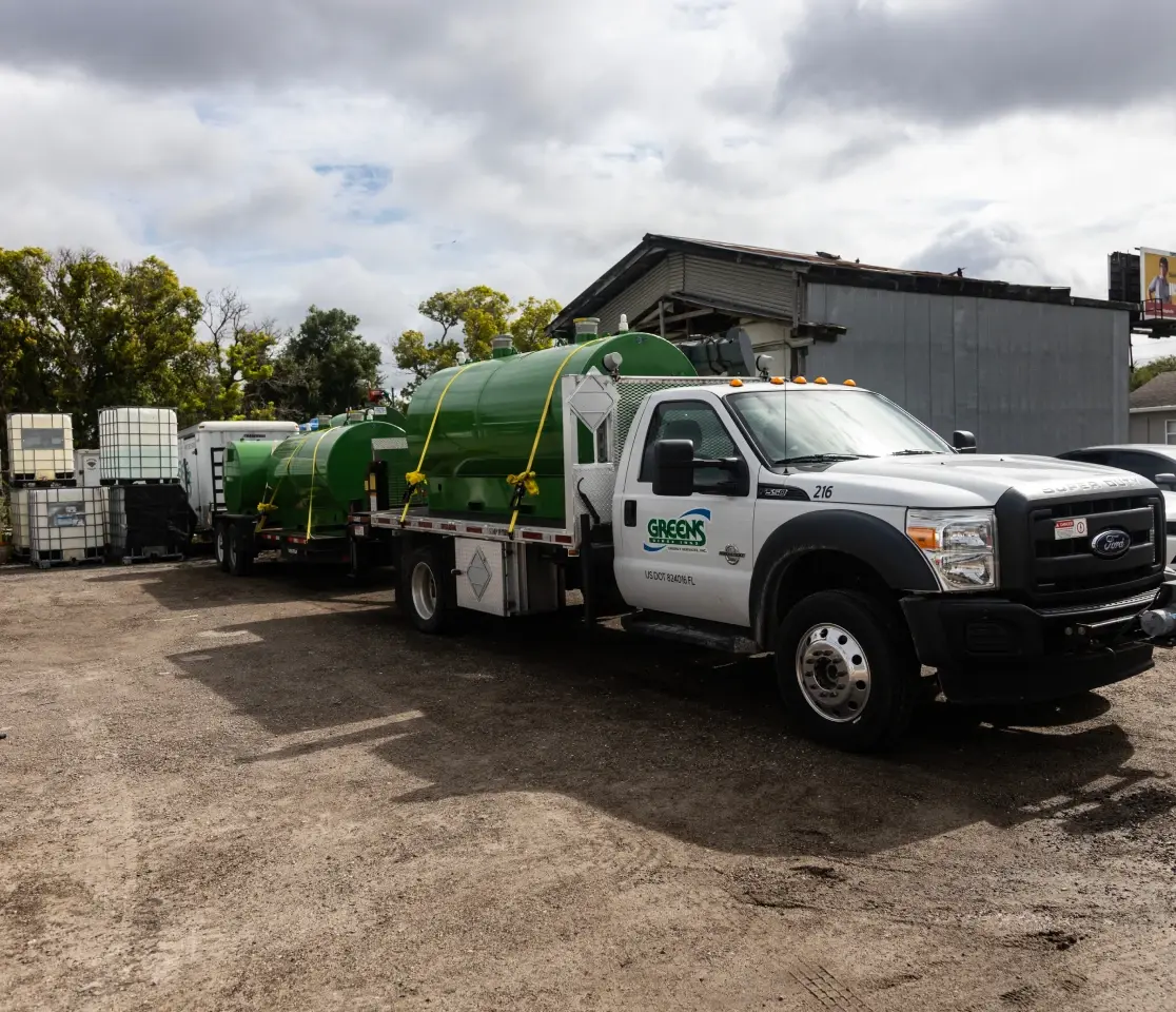 greens fuel truck